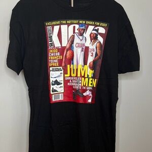 Darius Miles & Quentin Richardson T-Shirt with Slam Magazine Print NBA 2003